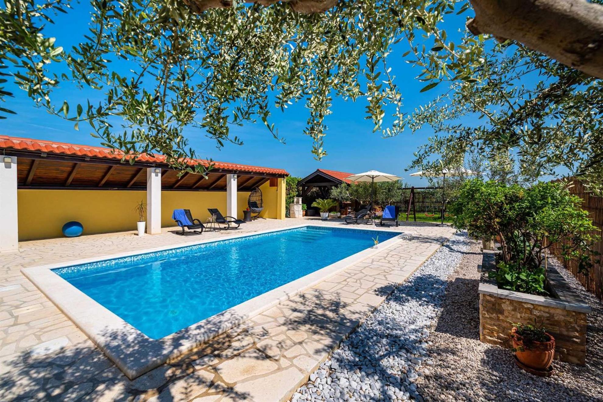 Apartment House Simoni With Pool, Zadar County Privlaka  Exterior foto